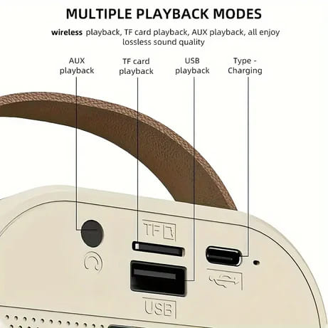 Kids Bluetooth Karaoke Speaker with Single & Dual Microphones