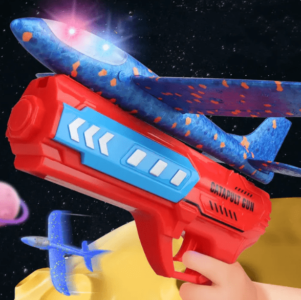 Lightning Catapult Airplane Glider Toy