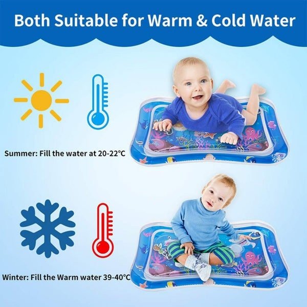 Premium Baby Inflatable Water Tummy Time Mat