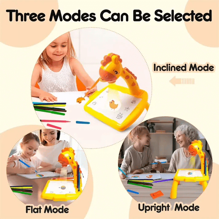 3 in 1 Painting and Drawing Projector for Kids