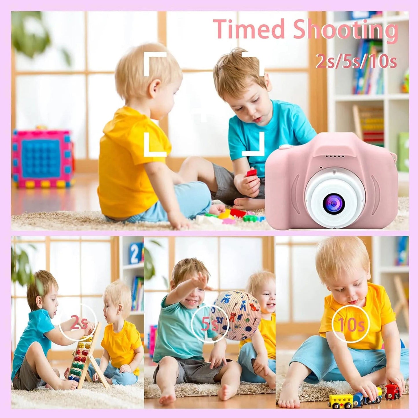 High Selling Mini Camera for Kids – HD Photos, Fun Filters & Games!