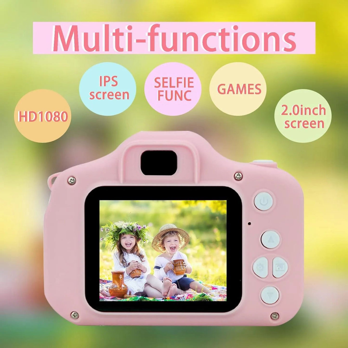High Selling Mini Camera for Kids – HD Photos, Fun Filters & Games!