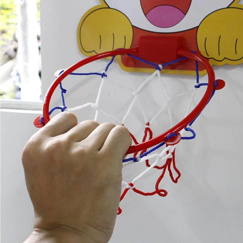 Kids Basketball Hoop Stand Kit Adjustable with Ball Pump