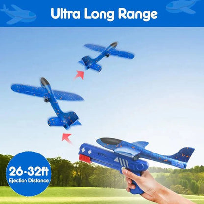 Lightning Catapult Airplane Glider Toy