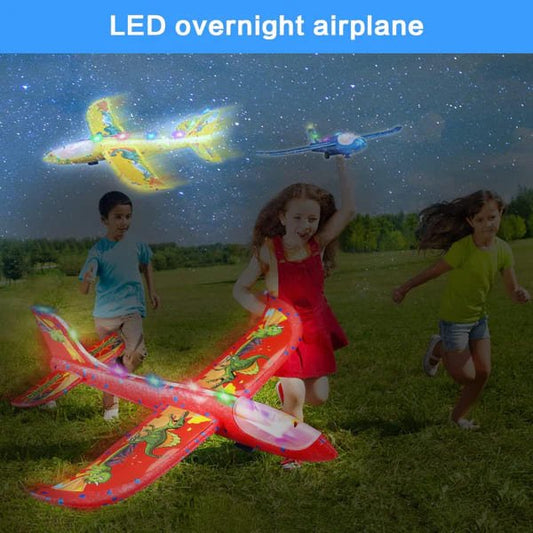 Lightning Catapult Airplane Glider Toy