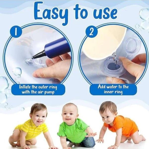 Premium Baby Inflatable Water Tummy Time Mat