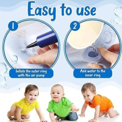Premium Baby Inflatable Water Tummy Time Mat