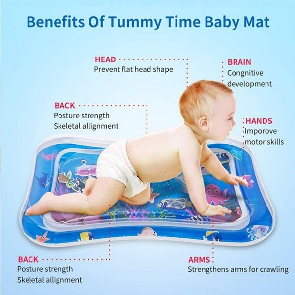 Premium Baby Inflatable Water Tummy Time Mat